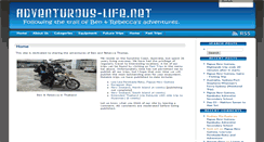 Desktop Screenshot of adventurous-life.net